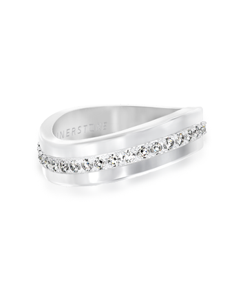Modern wedding band