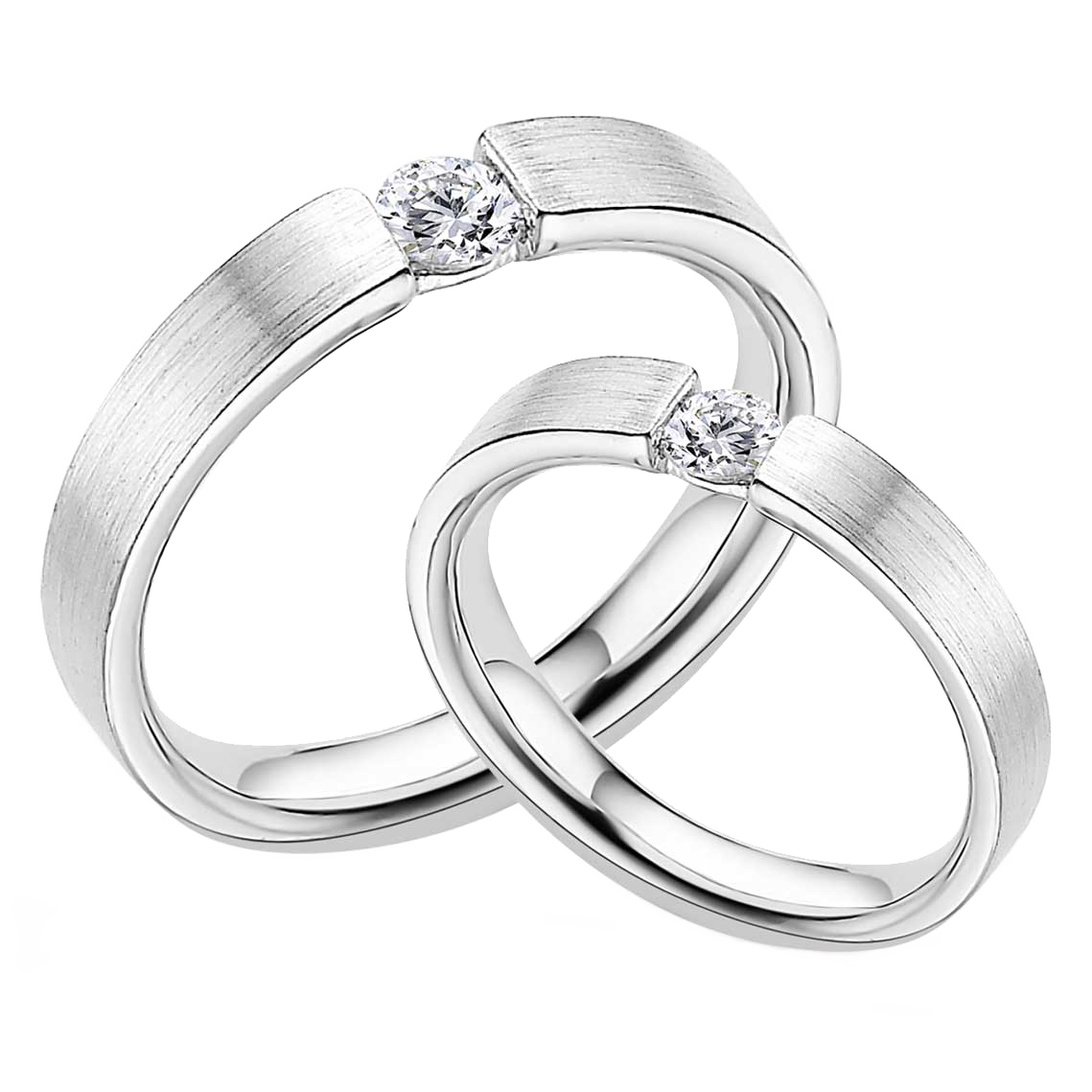 Diamonds of 0.1 ct and larger